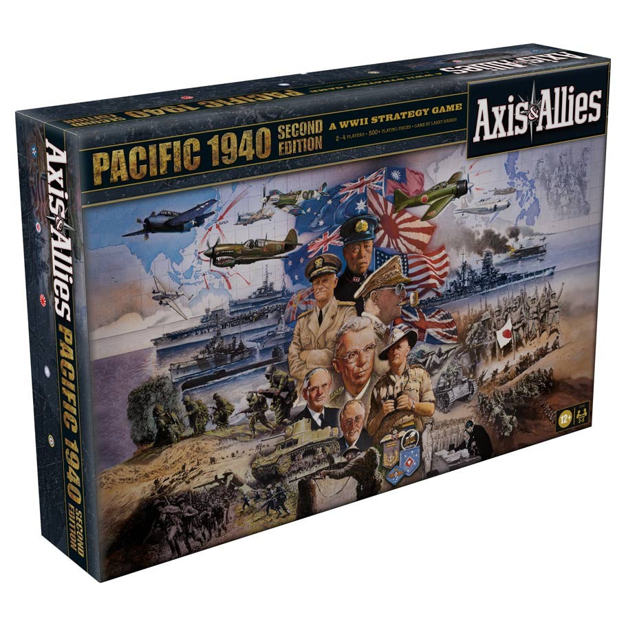 Wizards of the Coast Hasbro Axis & Allies: Pacific 1940 hotsell Strategy Board Game