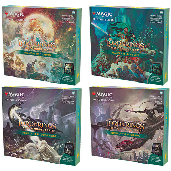 Magic: The Gathering The Lord of the Rings: Tales of Middle-earth Scene Box  - Flight of the Witch-king