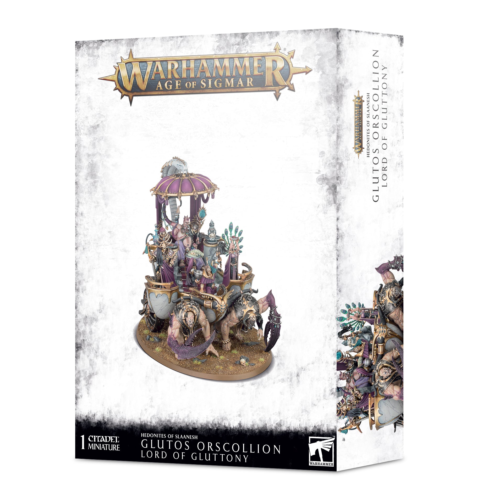 Age of Sigmar - Hedonites of Slaanesh: Glutos Orscollion Lord of Gluttony