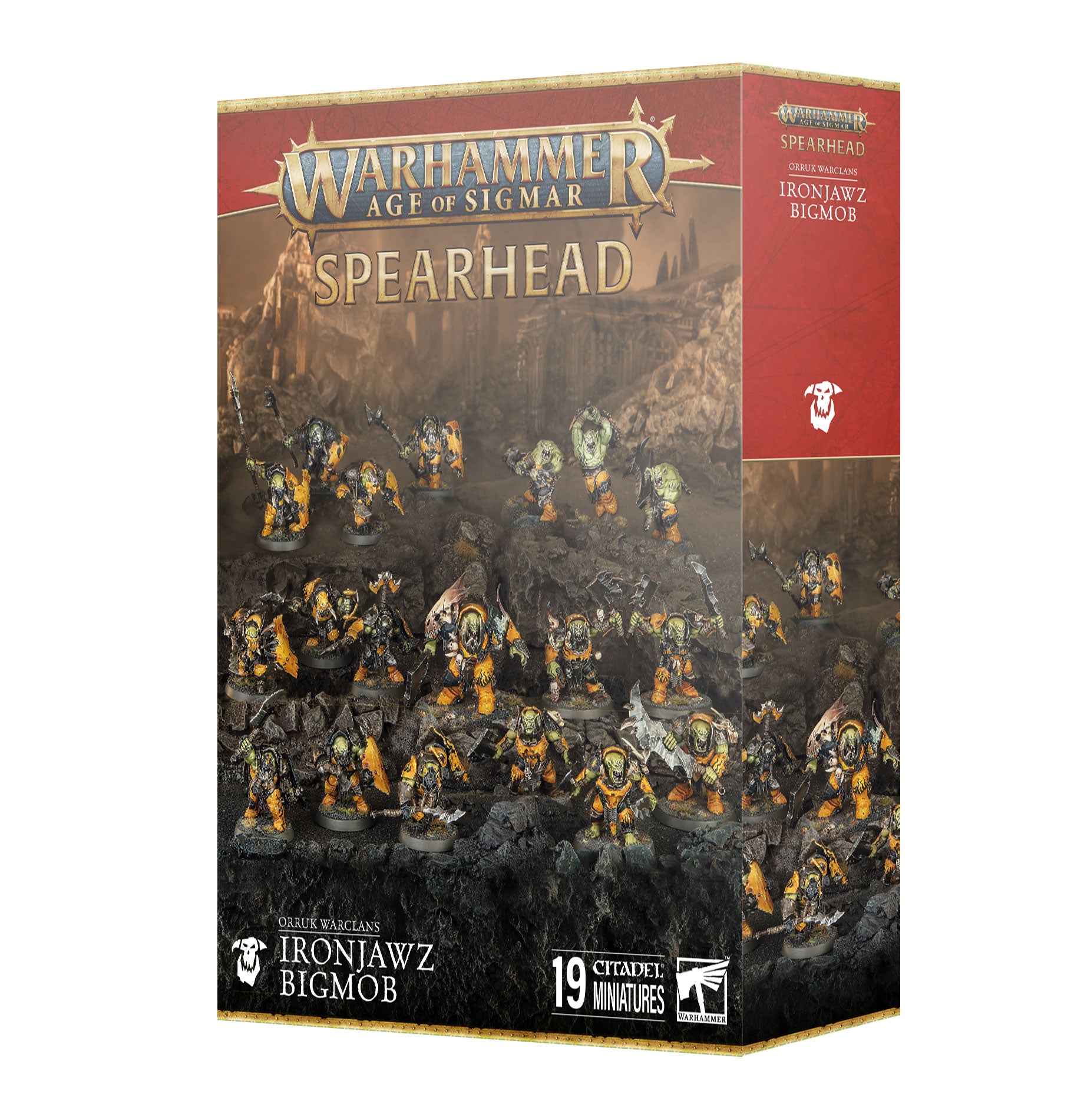 AOS: Spearhead - Orruk Warclans - Iron Jawz Big Mob