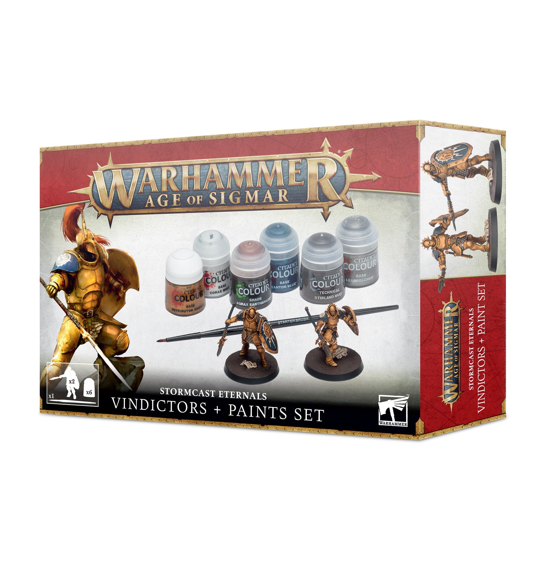 Age of Sigmar: Paint Set 3rd Edition - Stormcast Eternals: Vindictors