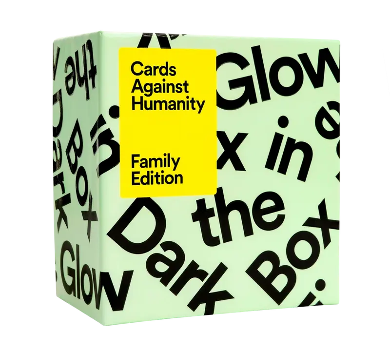 Cards Against Humanity - Family Ed Glow in the Dark Box