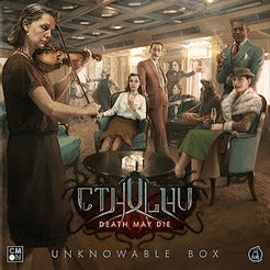 Cthulhu Death May Die Kickstarter - Fear of the Unknown & Unknowable Box