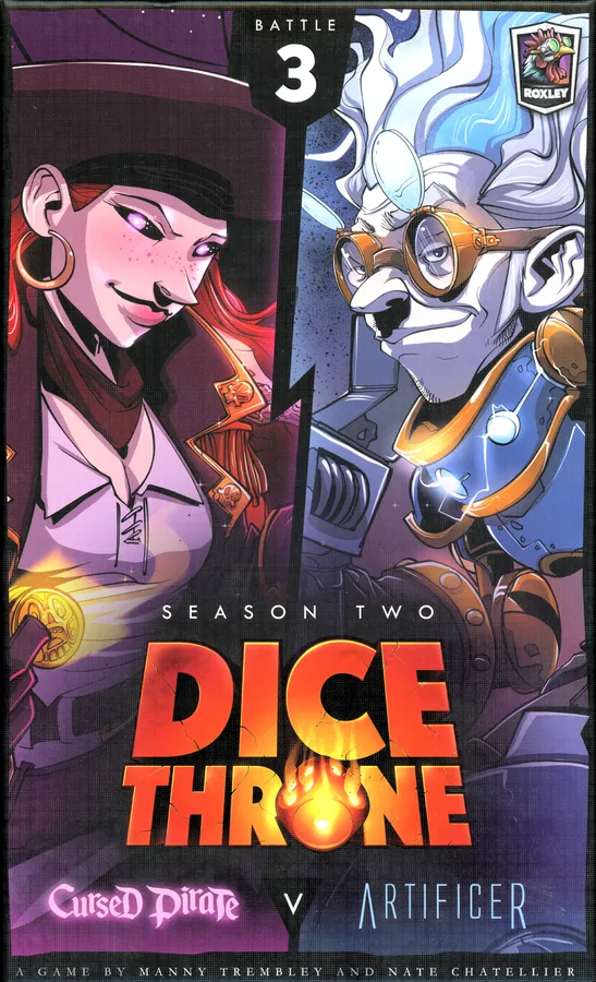 Dice Throne - Cursed Pirate vs Artificer