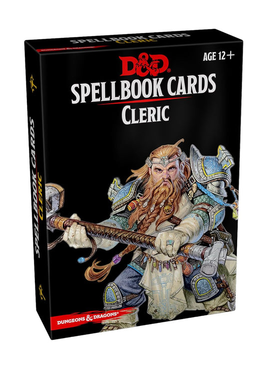 DnD 5E: Spellbook Card - Cleric