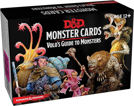 DnD 5E - Volo's Guide to Monsters Cards