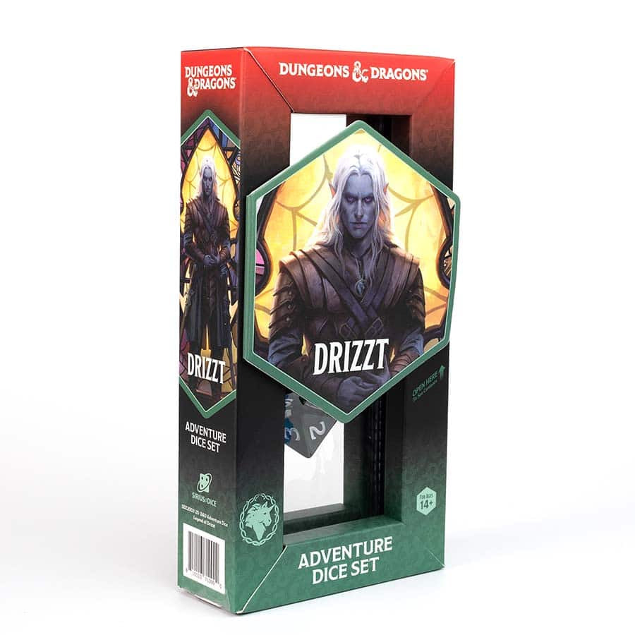 Dungeons & Dragons Adventure Dice Set - Legend of Drizzt