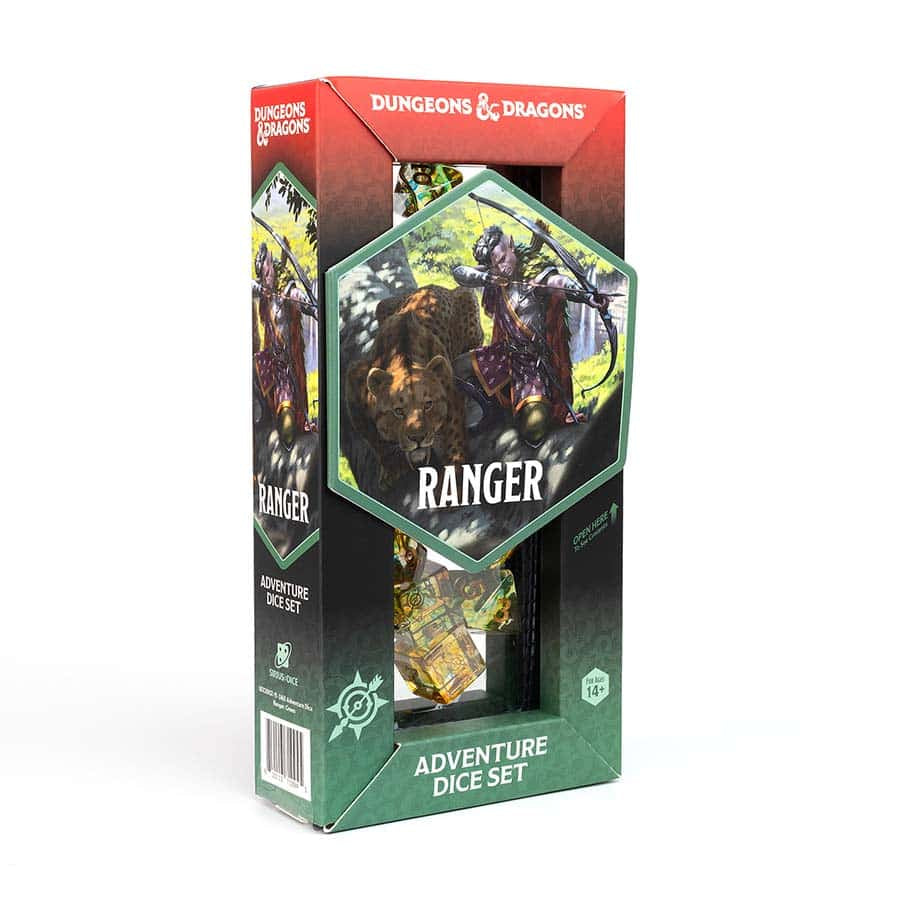 Dungeons & Dragons Adventure Dice Set - Ranger Green