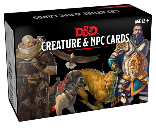 DnD 5E: Spellbook Cards - Creature and NPC Cards