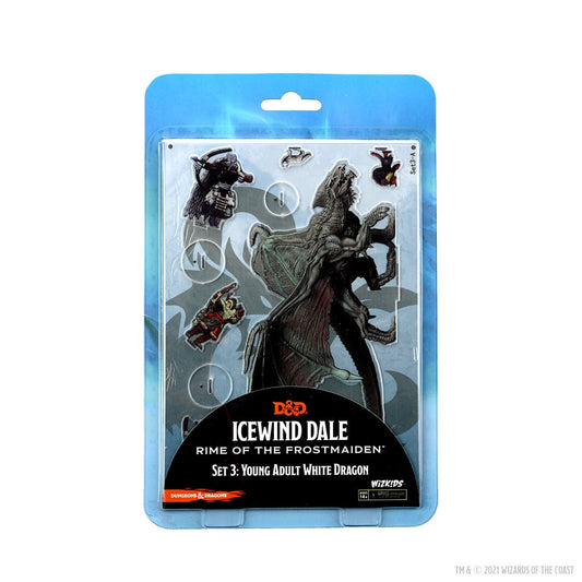 DnD Icewind Dale - Young Adult White Dragon 2D (Set 3)