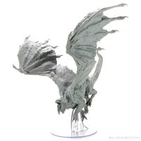 D&D Icons of the Realms - Unpainted Adult White Dragon (90325)