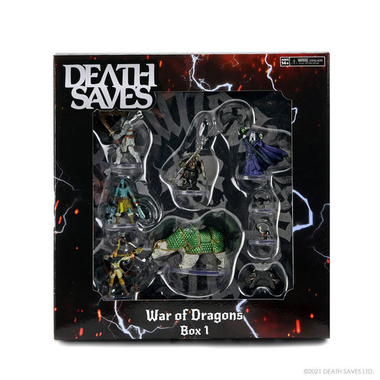 DnD Miniatures - Death Saves: War of the Dragons Box Set 1