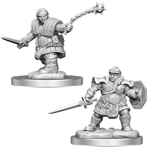 D&D Miniatures - Female Dwarf Fighter (90406)