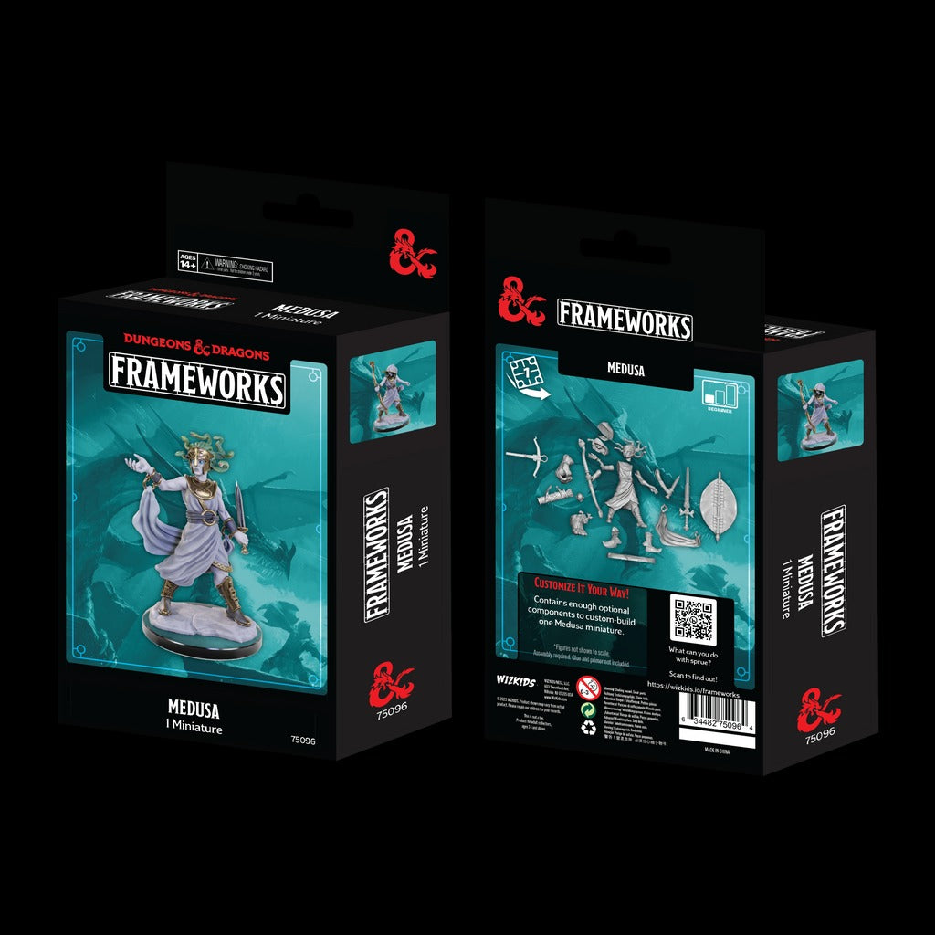 D&D Miniatures - Frameworks: Medusa