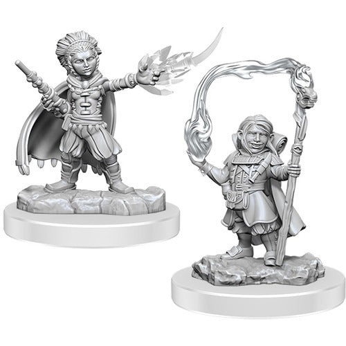 D&D Miniatures - Halfling Wizards