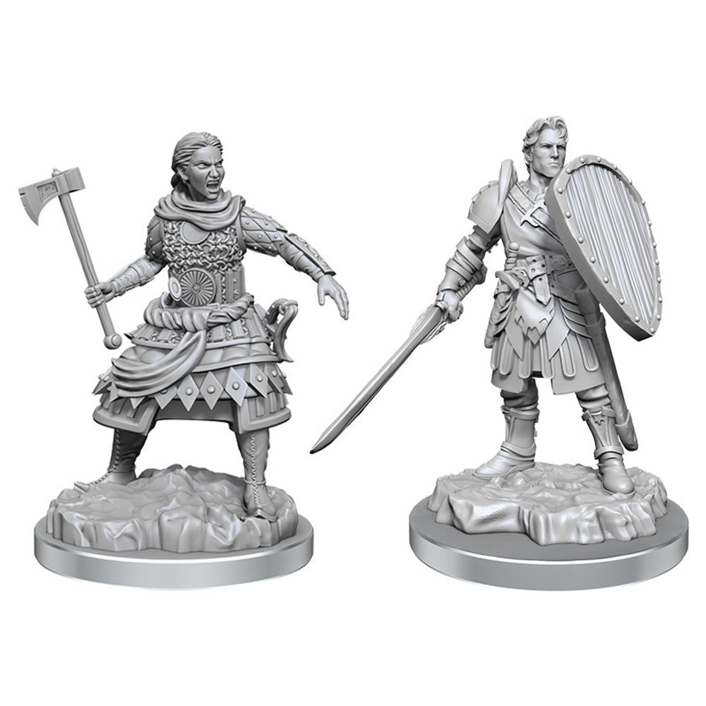 D&D Miniatures - Human Fighters (90639)