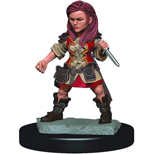 D&D : Premium Miniature - Halfling Rogue (93019)