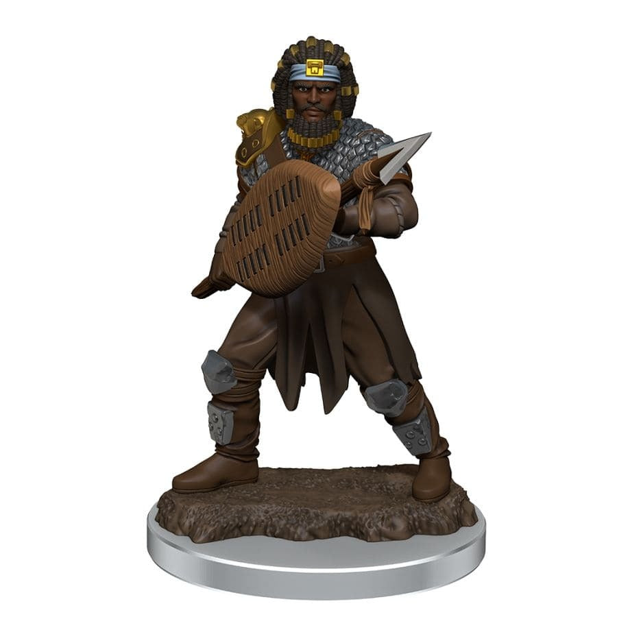 D&D Premium Miniature - Human Fighter (93059)