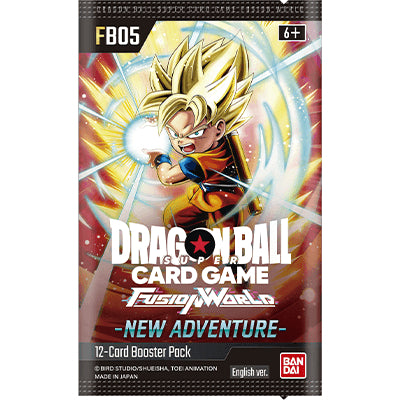 Dragon Ball Super: Fusion World - [FB05] New Adventure Booster Pack