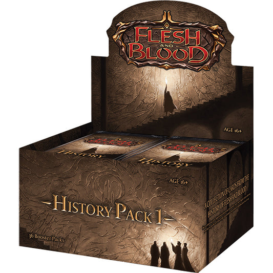 Flesh and Blood TCG - History Pack 1: Booster BOX