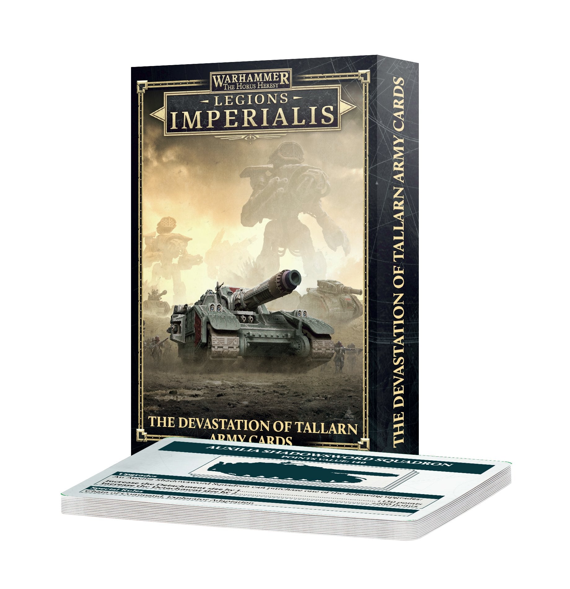 Horus Heresy: Legions Imperialis - The Devastation of Tallarn Army Cards