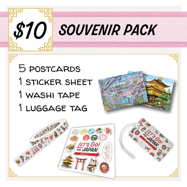 Lets Go to Japan - Souvenir Pack