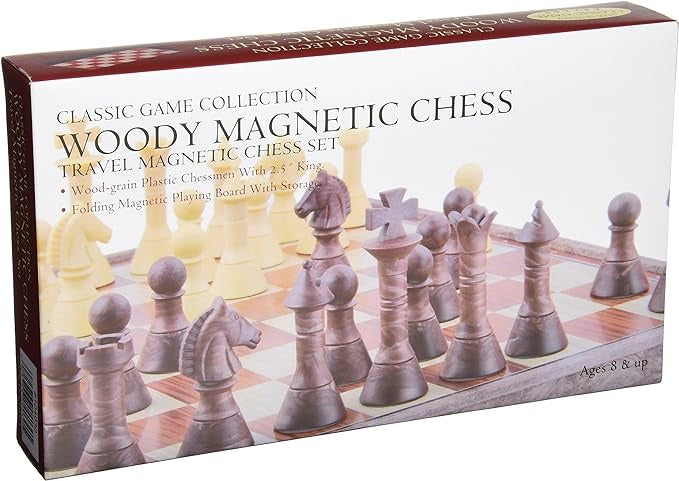 Magnetic Woody Chess Set