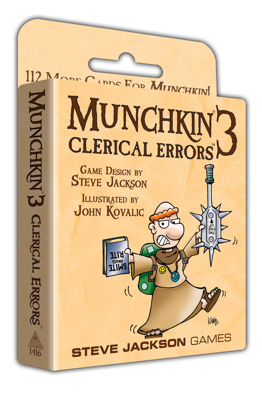 Munchkin - Expansion 3: Clerical Errors (Revised)