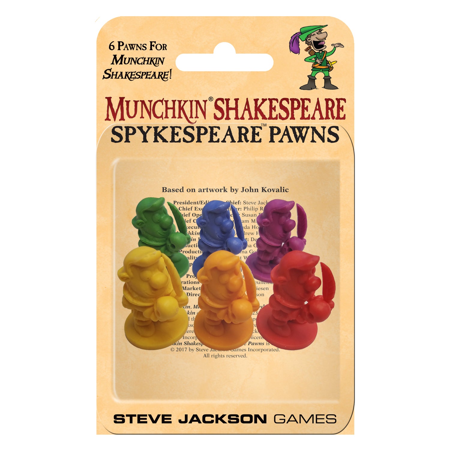 Munchkin Shakespeare - Spykespeare Pawns