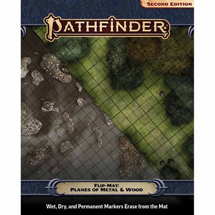 Pathfinder 2E - Flip-Mat: Planes of Metal and Wood