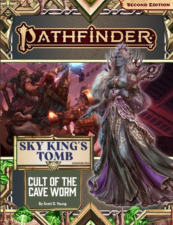 Pathfinder 2E Adventure Path - Sky King's Tomb 2/3: Cult of the Cave Worm