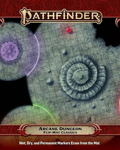 Pathfinder 2E - Flip-Mat: Arcane Dungeon