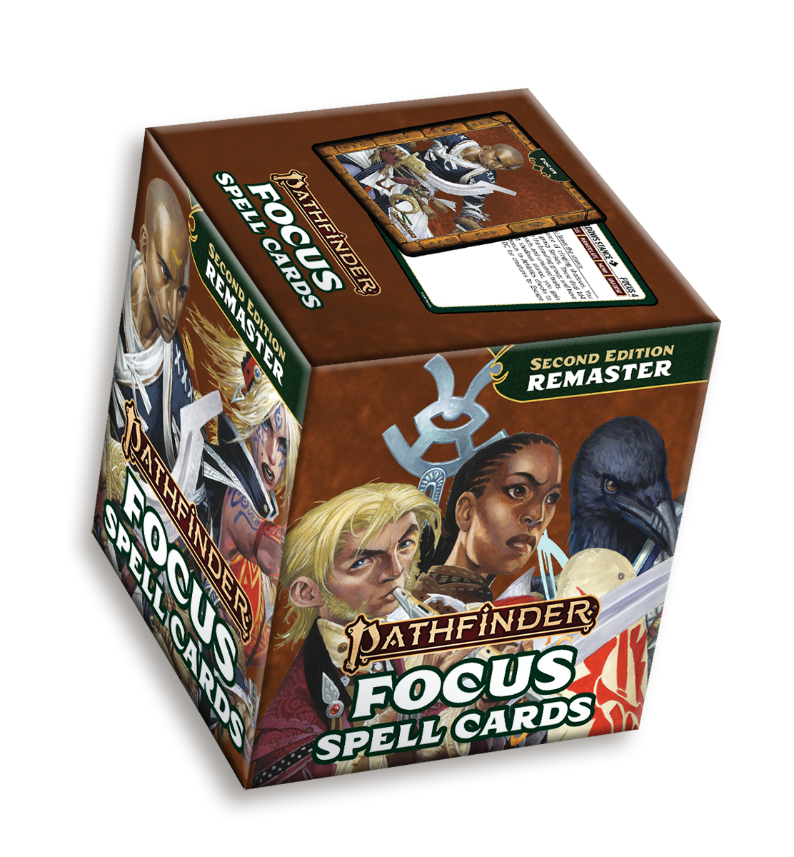 Pathfinder 2E - Focus Spell Cards Remastered