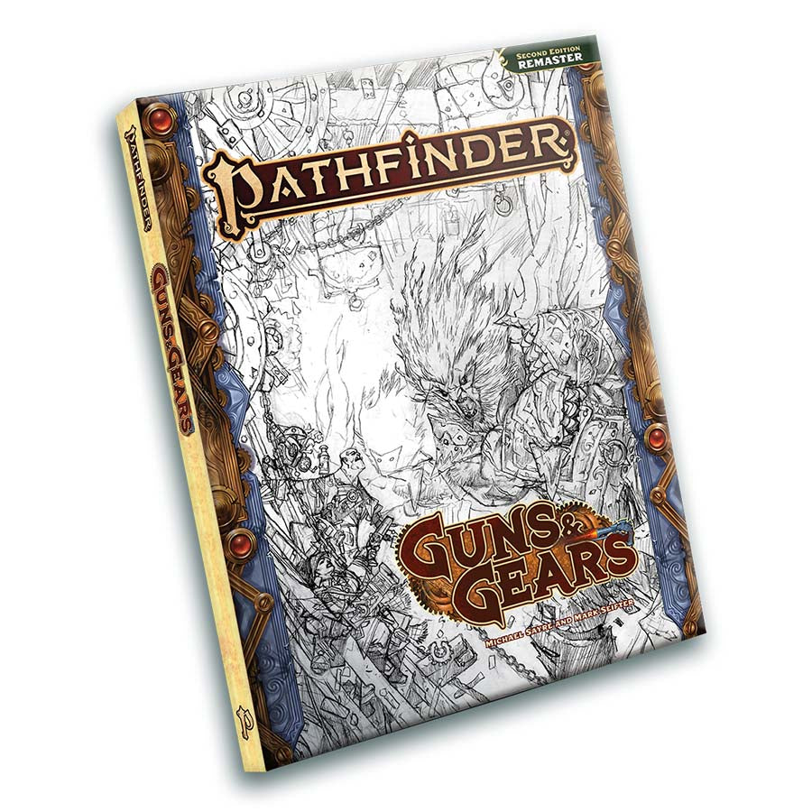 Pathfinder 2E - Guns and Gears Remastered Sketch Edition