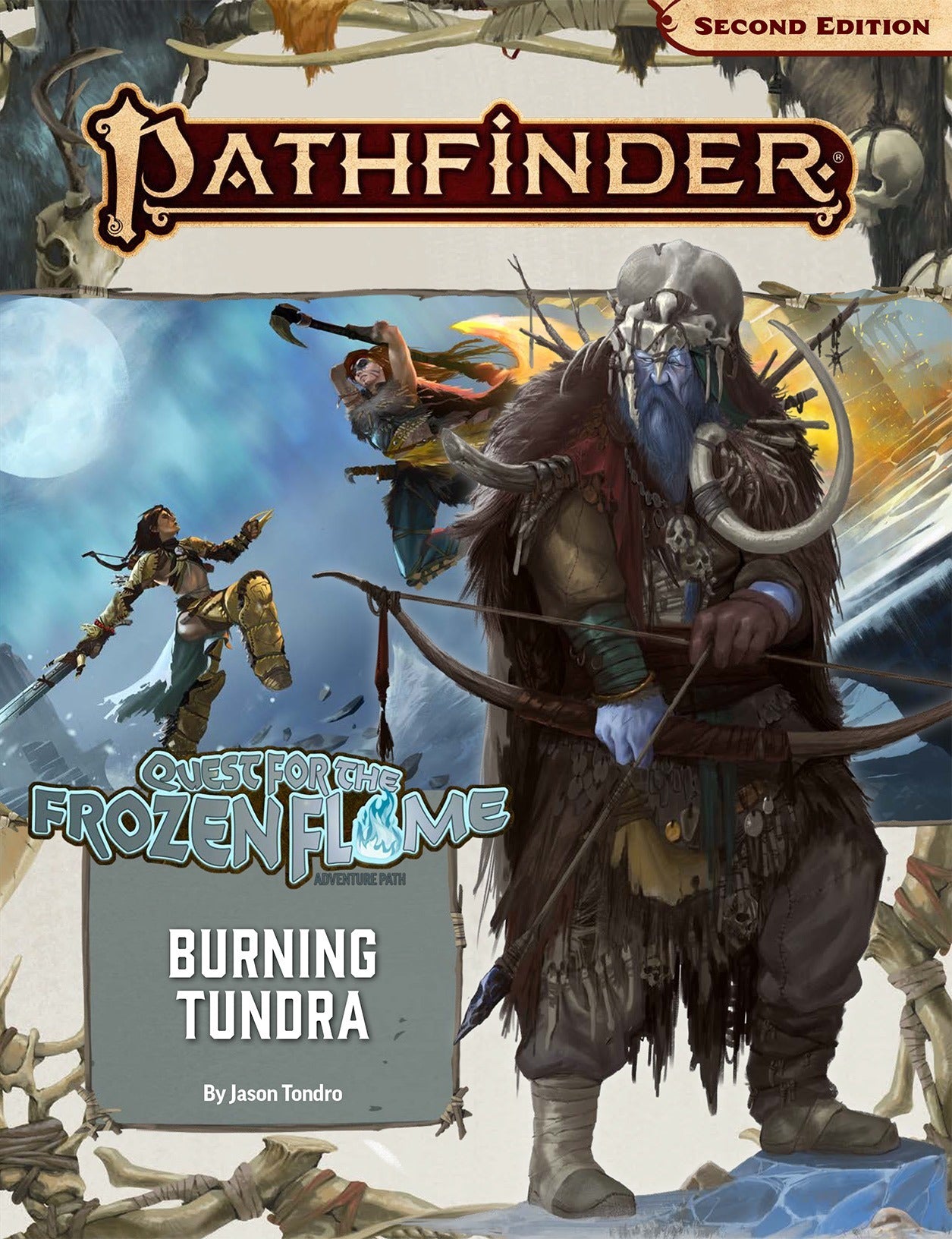 Pathfinder 2E Adventure Path - Quest for the Frozen Flame 3/3: Burning Tundra