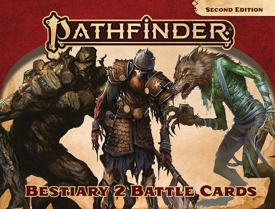 Pathfinder 2E - Bestiary 2 Battle Cards