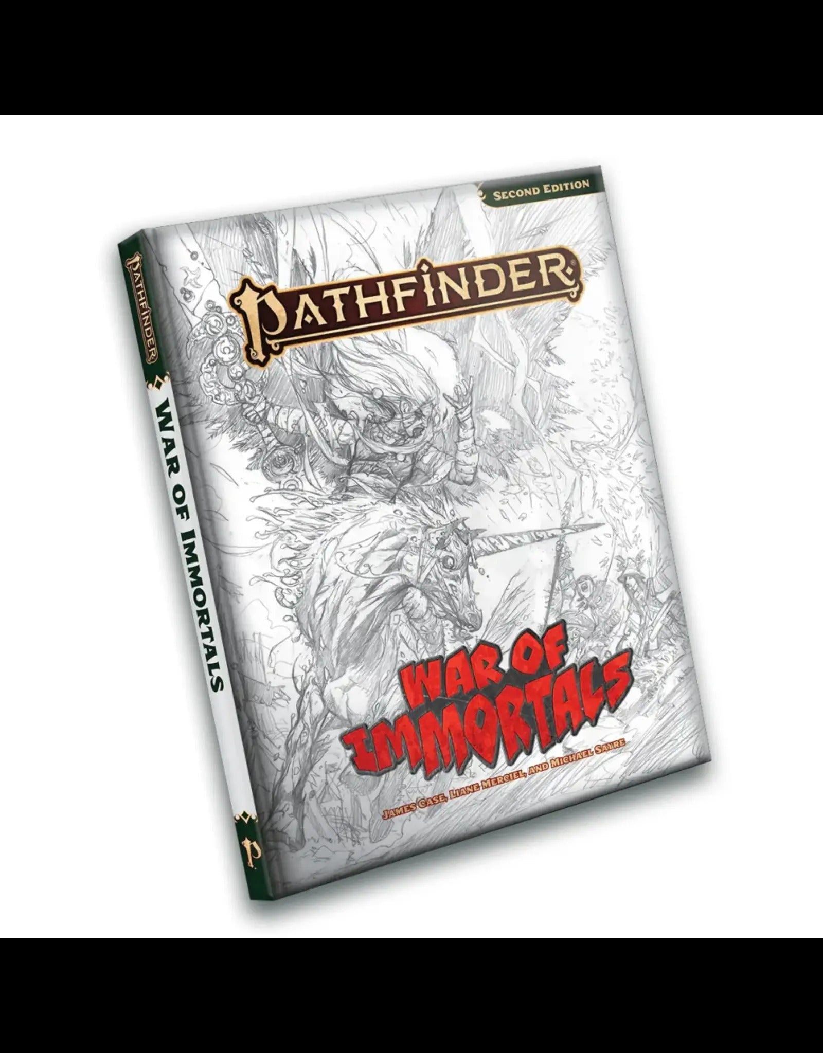 Pathfinder 2E - War of Immortals (Sketch Cover)