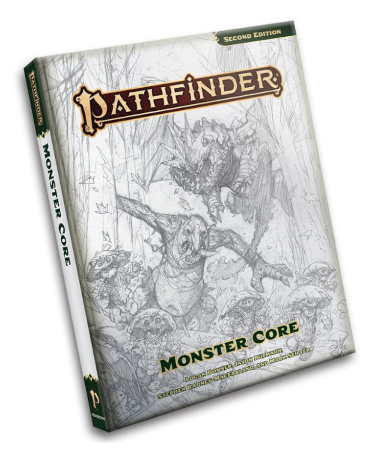 Pathfinder 2E - Monster Core (Sketch Cover)