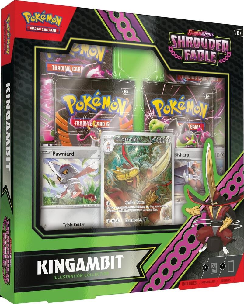 Pokemon TCG - Shrouded Fable: Kingambit Illustration Collection