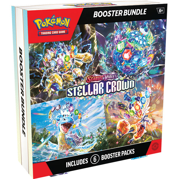 Pokemon TCG - Stellar Crown: Booster Bundle