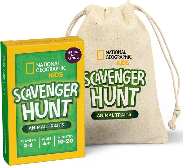 National Geographic Kids Scavenger Hunt - Animal Traits