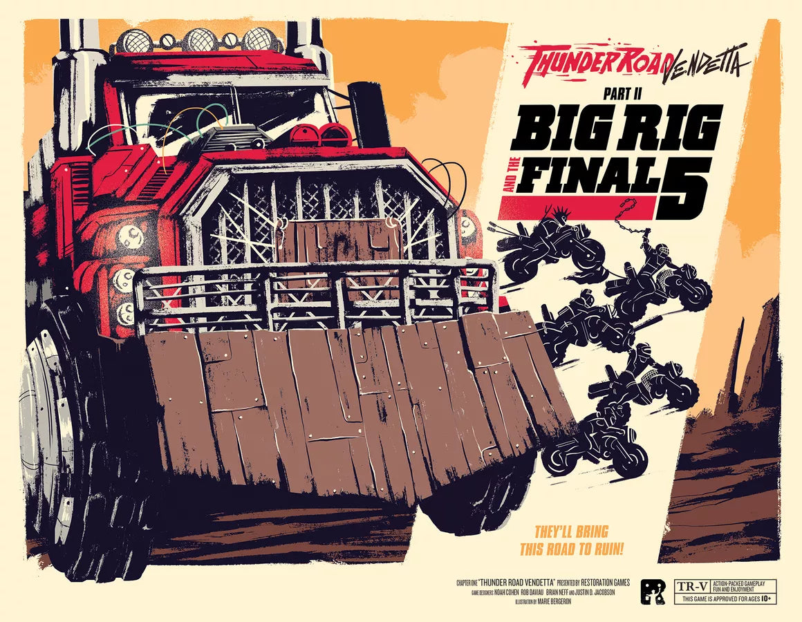 Thunder Road: Vendetta - Big Rig and Final Five Expansion (KickStarter)