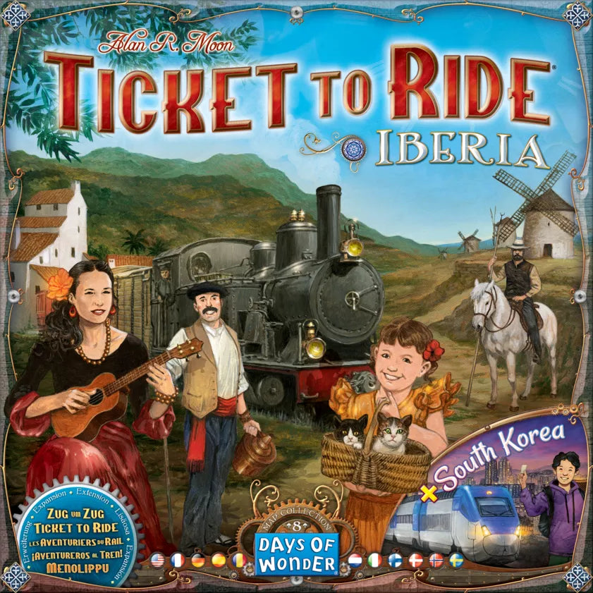 Ticket to Ride - Iberia and South Korea Expansion