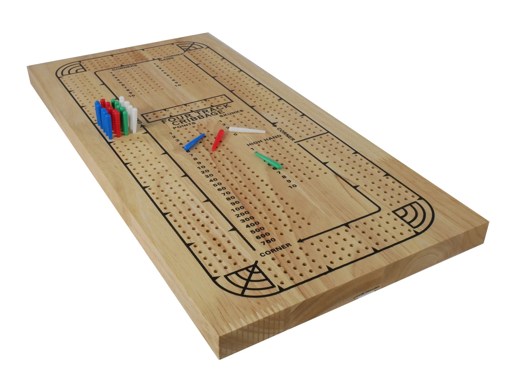 WWI - Cribbage: 4 TrackWood Cribbage