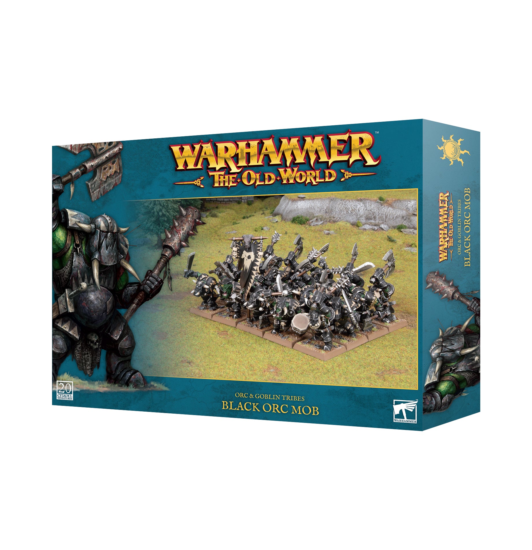 Warhammer: The Old World - Orc and Goblin Tribes: Black Orc Mob