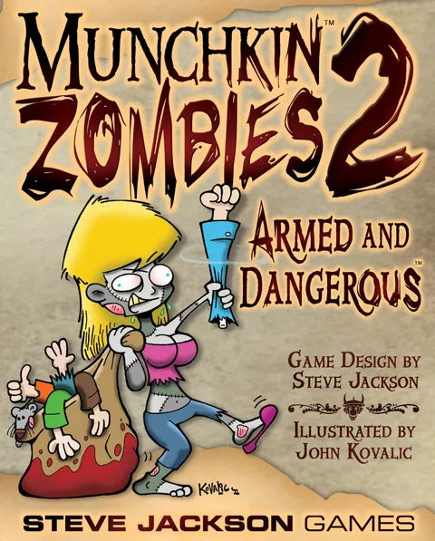 Munchkin Zombies - Armed and Dangerous Box