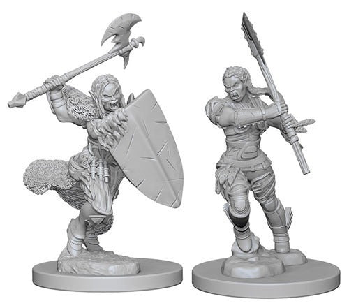 Pathfinder Miniatures - Half-Orc Female Barbarian (72614)