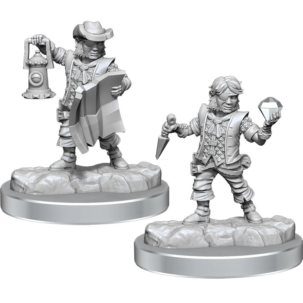 D&D Miniatures - Frameworks: Male Halfling Rogue